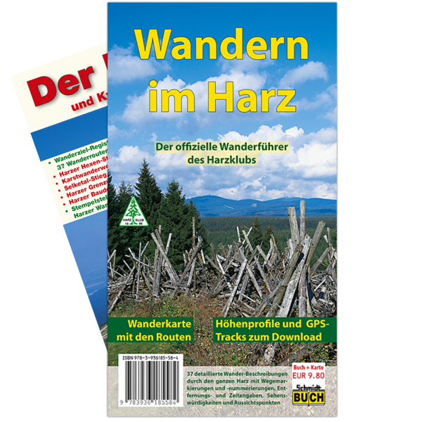 Titelbild des Wanderführers "Wandern im Harz"