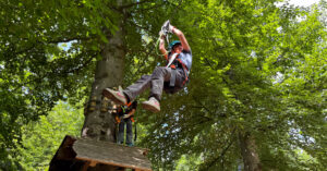 Hochseilpark Bad Harzburg abgebaut